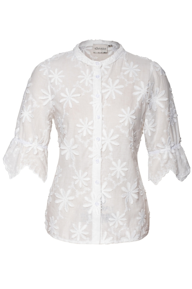 LISA BLOUSE AT26 10543 397 100 WHITE